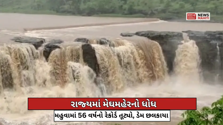 Meghmeher waterfall in the state