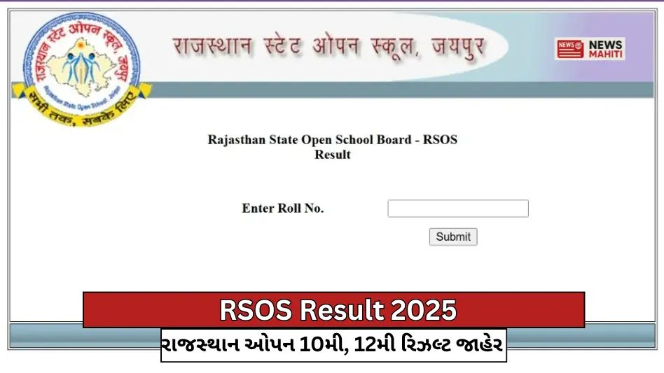 RSOS Result 2025