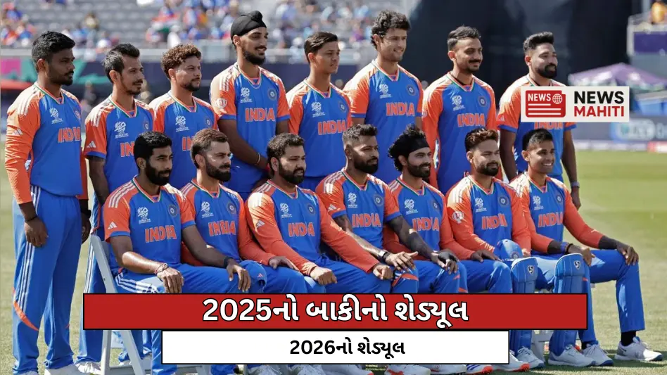 Rest of 2025 schedule