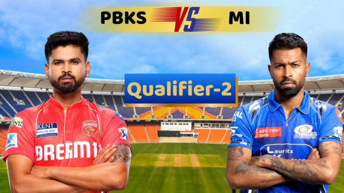 PBKS vs MI ક્વોલિફાયર-2