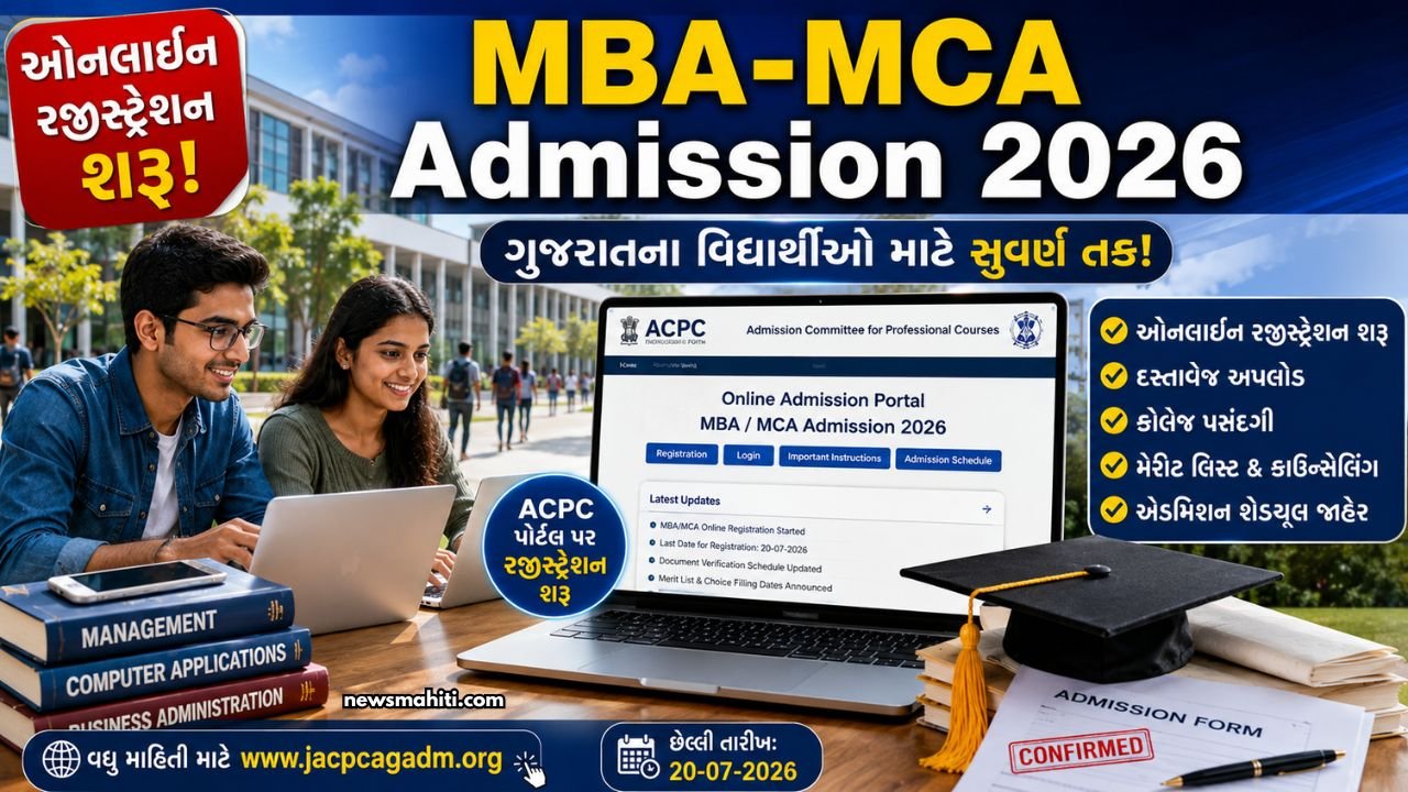 MBA MCA Admission Gujarat 2026