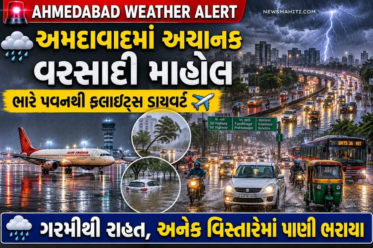 Ahmedabad Rain News